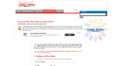 Desktop Screenshot of lettre-au-pere-noel.com