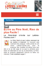 Mobile Screenshot of lettre-au-pere-noel.com